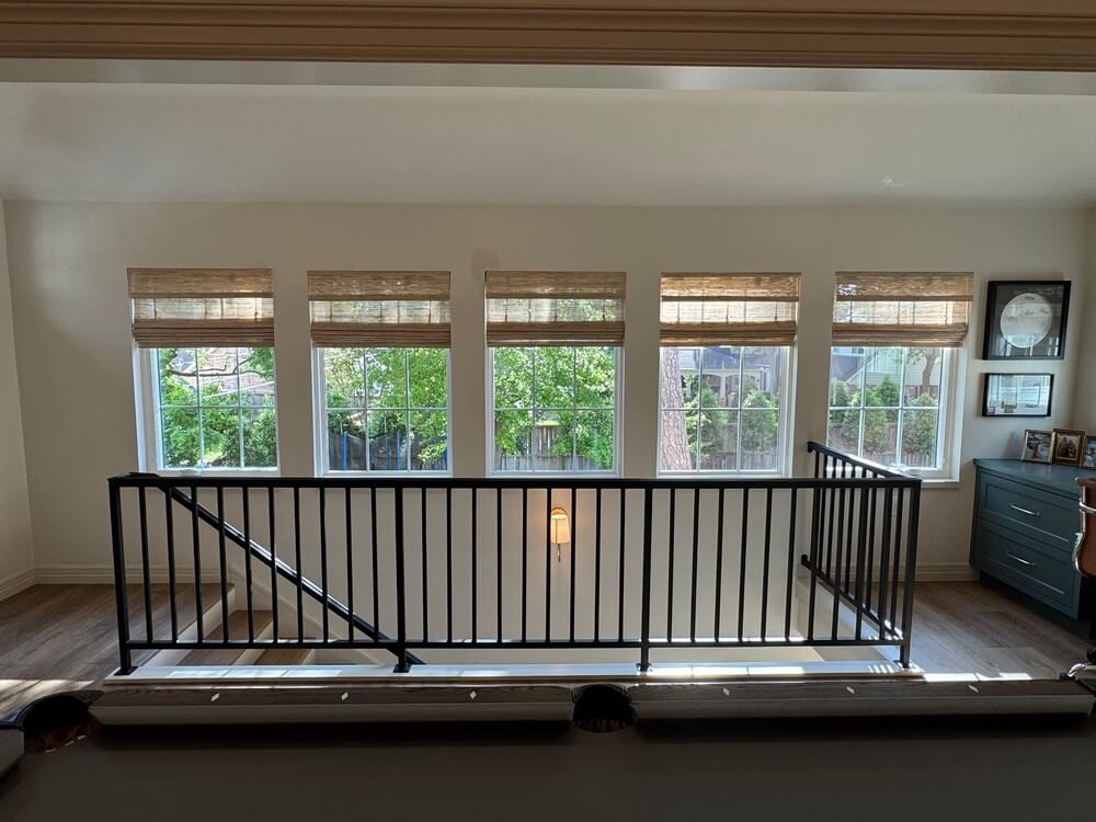 Premium Cordless Woven Wood Shades on Boheme Dr in Houston, TX